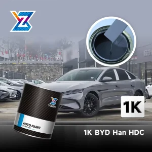 YOUZHI 1K Acrylic Spray Liquid Coating Pigment Automotive Basecoat Mixed Paint Not Ended Grey HDC BYD Han ( Model)