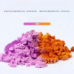 YS Photochromic Powder Pigment Used for T Shirt Paint Ink Plastic Nail Polish Coloring Dye DIY Crafts Jewelry Dyeing Materials