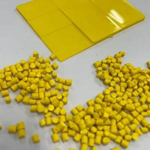 Yellow Color Masterbatch Plastic Granules for PP and PE Film Blowing and Injection Molding