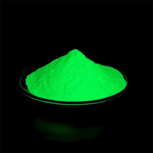 Yellow Green Light Water Based Long Lasting Glow in the Dark Powder for Clothing Shoes Hats