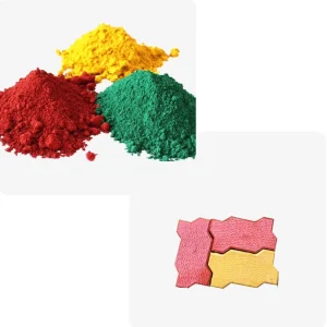 Yellow Iron Oxide Pigment for Colored Concrete Tiles