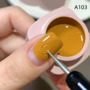 Youth Rose 120 Colors UV Gel Set A101 A120 Professional Nail Salon or DIY White Silver Yellow Brown Colorful Nail Gel Polish