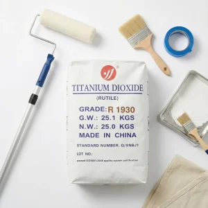 Yuejiang Brand Titanium Dioxide Pigments R 93% Purity White Powder for Paint Plastic Paper Ink & Rubber Applications