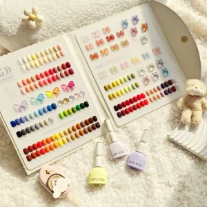 ZRKGEL Hot Selling OEM Nail Gel Set 129Colors All Seasons Popular Shades Bulk Factory Long Lasting Nail Gel Polish Set