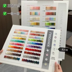 ZRKGEL Professional Salon Formula OEM Free Sample TPO & Hema Free 210 Colors High Pigmented Soak Off Uv Gel Nail Polish Set