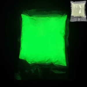 ZT High Brightness Glow in the Dark Powder Paint Pigment Strontium Aluminate Luminous Pigment Powder for Resin Inks Coating