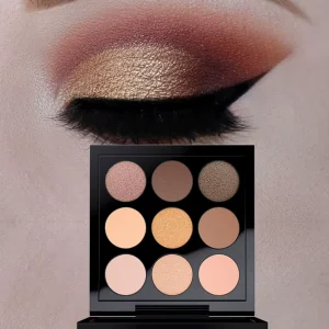 eyeshadow palette with blush Crazy Sell Long wearing Highly Pigmented Cardboard Eyeshadow Palette