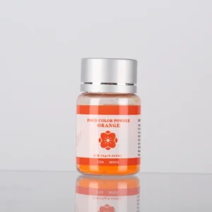天然橙色食用色素粉，蛋糕糖果用精细颜料